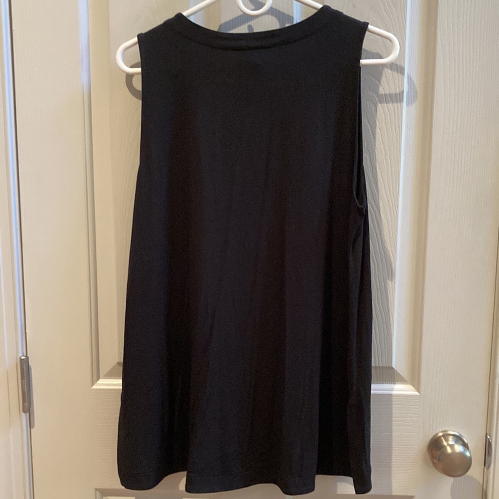 EUC J.Jill black tunic - Picture 2 of 5